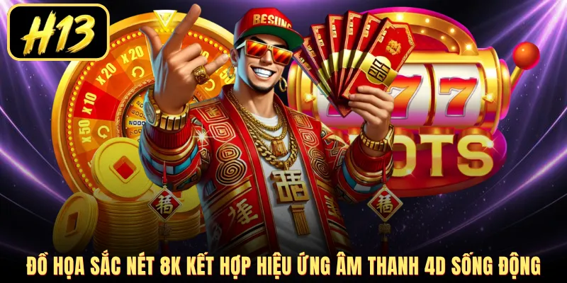 Đồ họa sắc nét 8K kết hợp hiệu ứng âm thanh 4D sống động